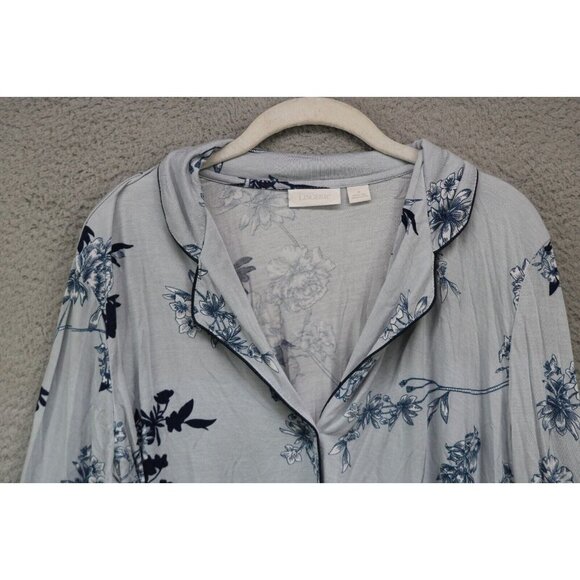 Nordstrom Lingerie Women's Pajama Set-Medium-Drawstring-Floral - Picture 12 of 16